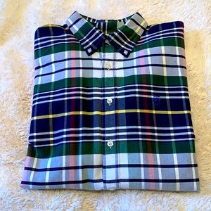 Brooks Brothers Men’s Plaid Button Down Shirt